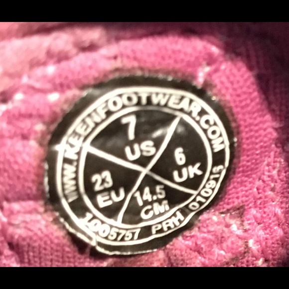 ❤️SOLD❤️ Keen Pink Size 7 (Baby) - Picture 4 of 7